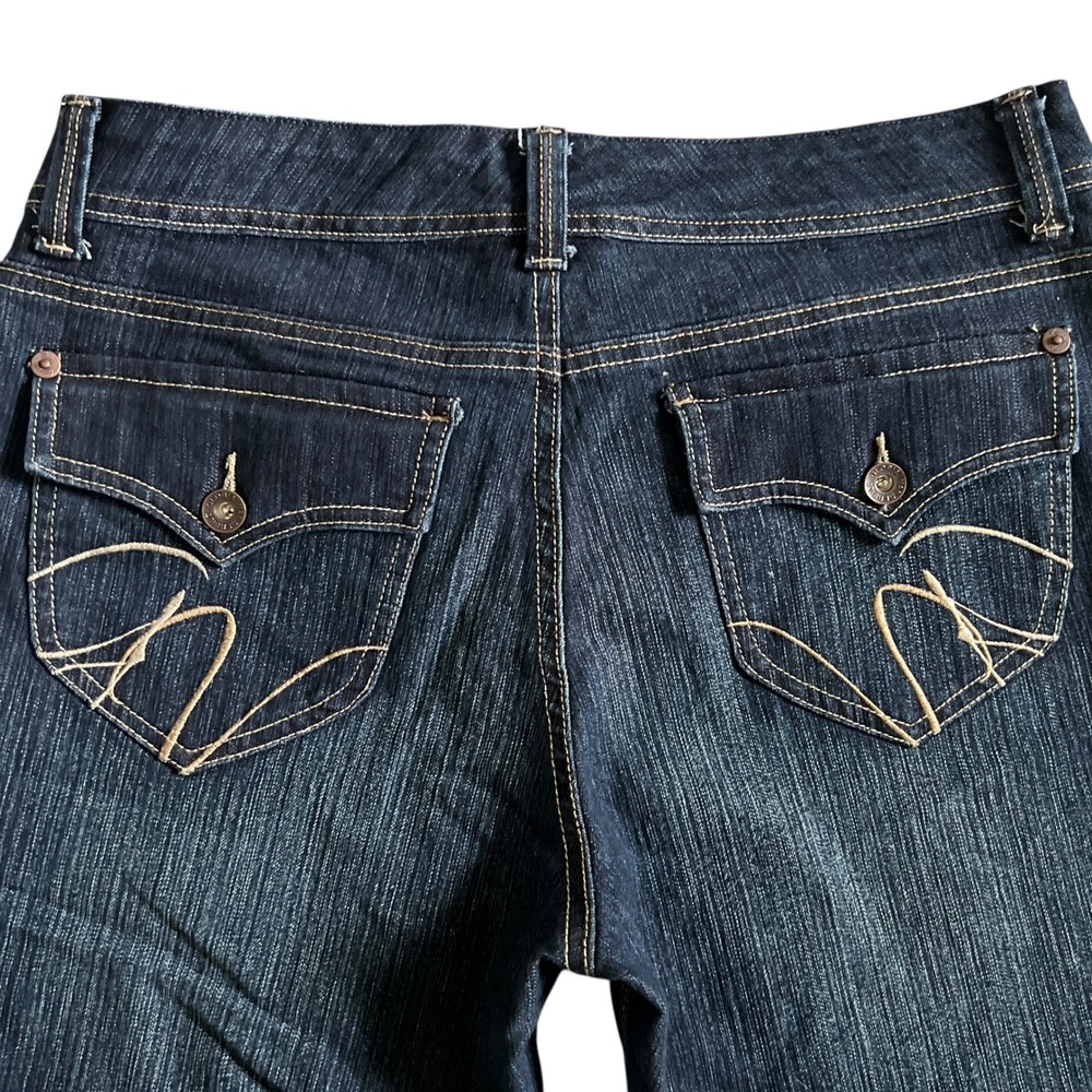 Gloria Vanderbilt Amanda Jeans Womens 12 Short Bootcut Denim Stretch Comfort - Picture 3 of 10